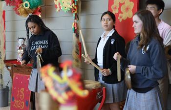 U.S. high school celebrates Chinese New Year