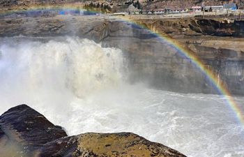 Hukou Waterfall scenic spot in Shaanxi reopens to public