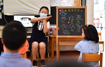 Kindergartens reopen in Xi'an