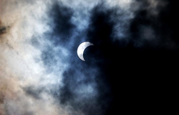 Solar eclipse seen across China