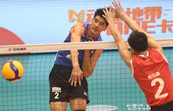 Chinese men's volleyball league: Henan vs. Jiangsu