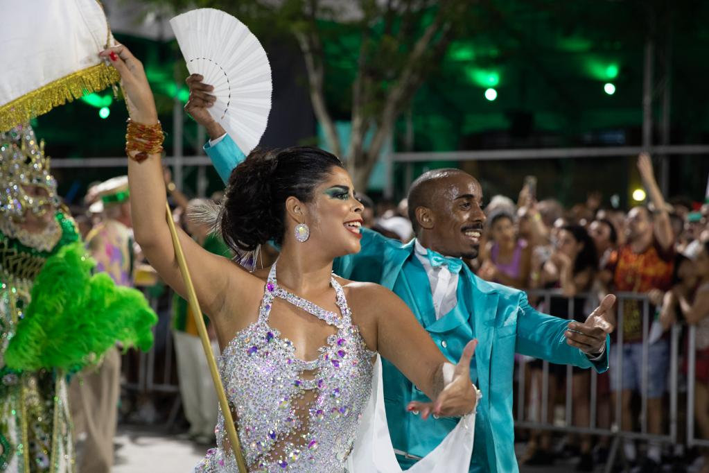 巴西里约热内卢举行狂欢节假期庆祝活动