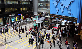 香港中环街景