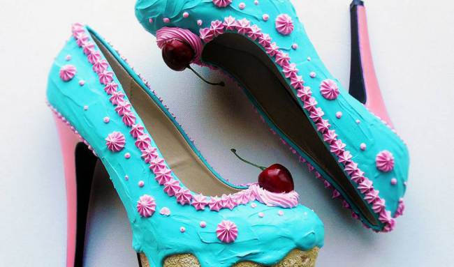 創意！美私營企業主推出蛋糕高跟鞋【圖】