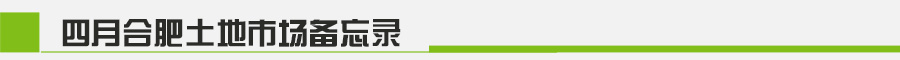 2014年第一季合肥土地市场月报-新华房产合肥站