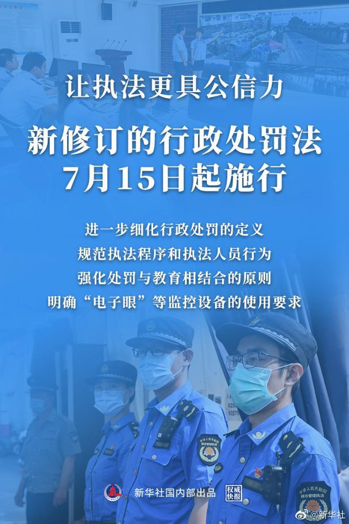 处罚权下放基层、规范“电子眼”执法、整治“重复执法”……新行政处罚法如何破解执法难点？