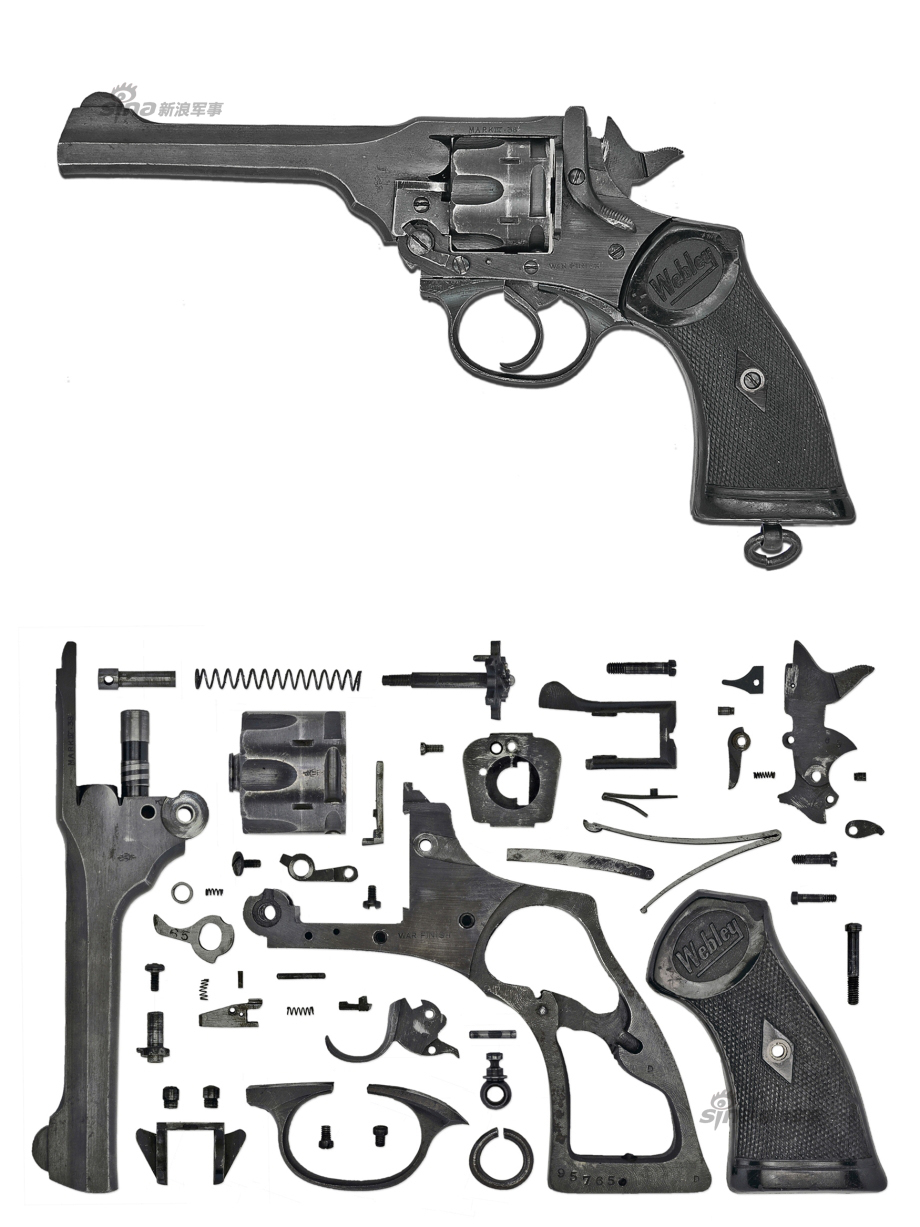 扫盲贴二战期间9款常用手枪详细分解图