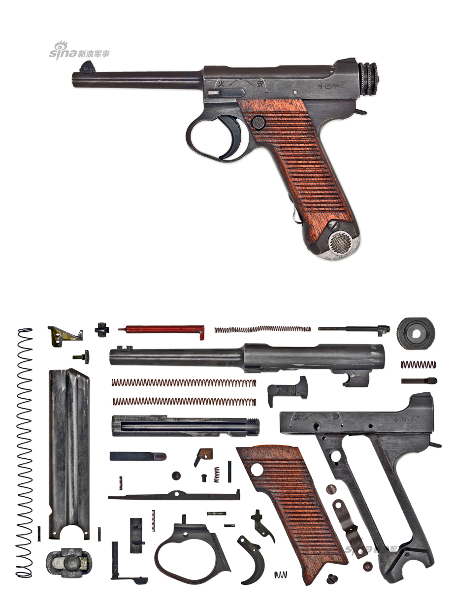 扫盲贴二战期间9款常用手枪详细分解图