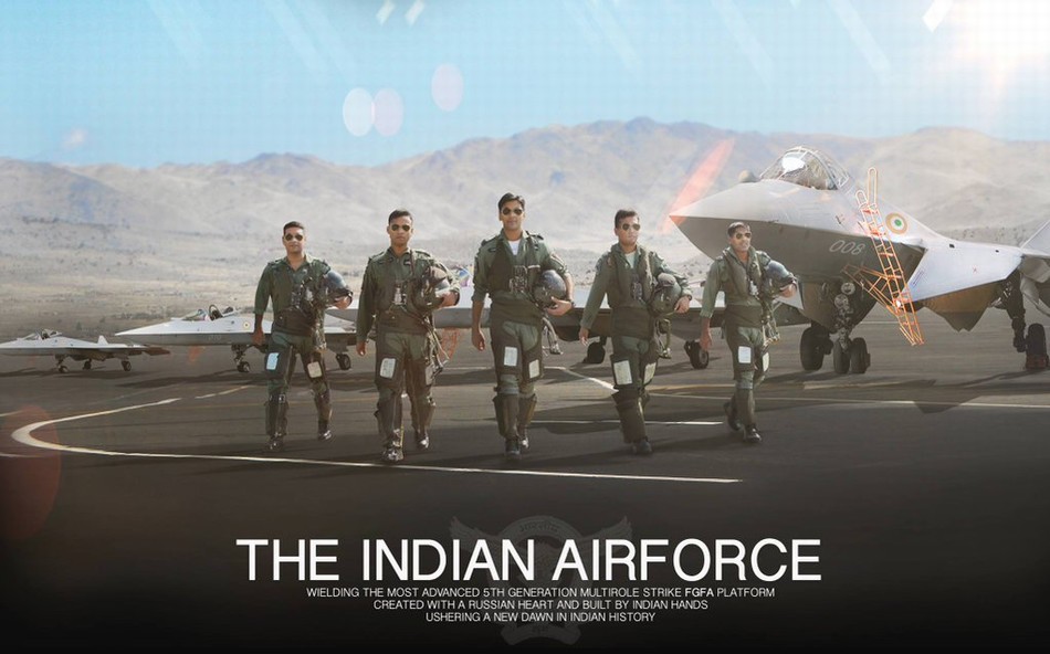 印度空军展示五代机服役想象图-新华时政-新华网