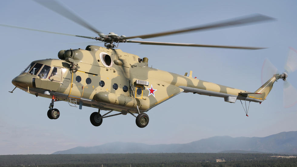 米-17直升机是前苏联米里设计局研制的单旋翼带尾桨中型运输直升机