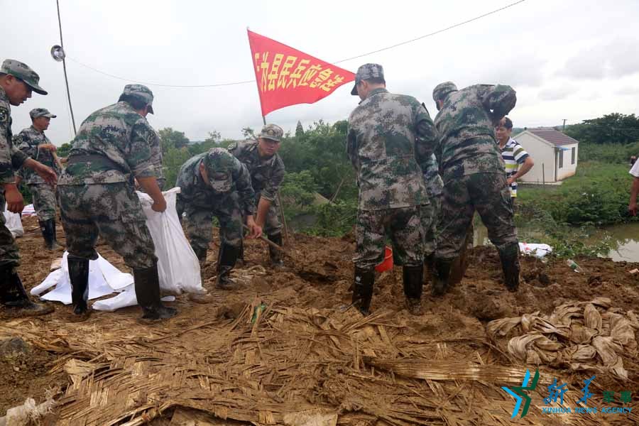 抗洪一线见闻张宝印,王能才台风"尼伯特"到底会给无为县带来什么影响?