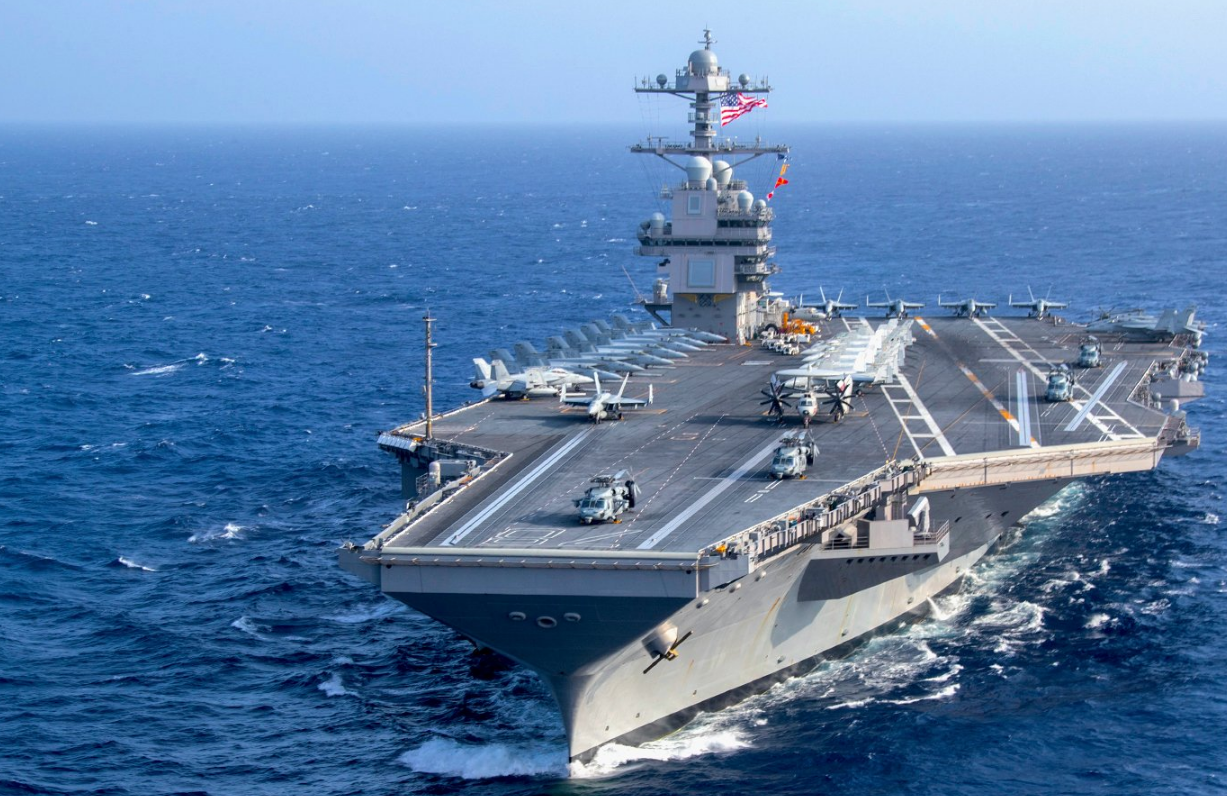 美国海军最高军官"认错":在福特号航母上用的新技术过