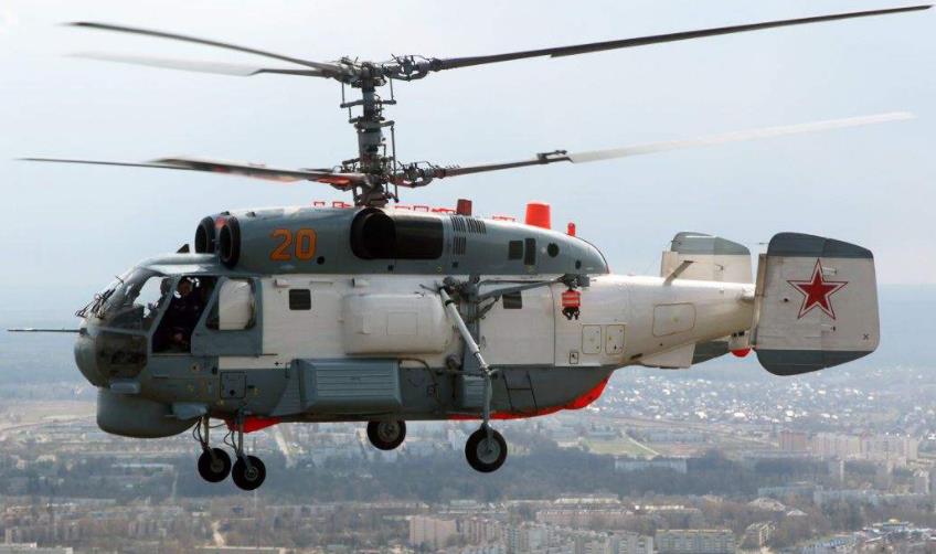 俄罗斯卡-27直升机 资料图