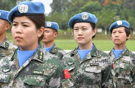 中国赴黎维和女军官首获联合国军事性别平等倡导人荣誉