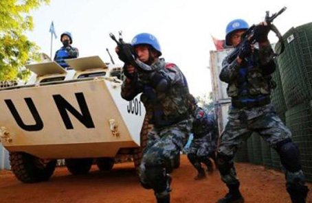 港媒:中国维和部队与南苏丹武装对峙 并成功驱离