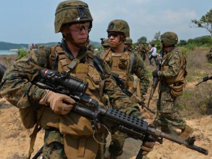 多国军演在泰国启动 日本自卫队参加撤侨训练