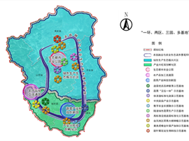 海丰县现代农业产业园空间布局与功能分区