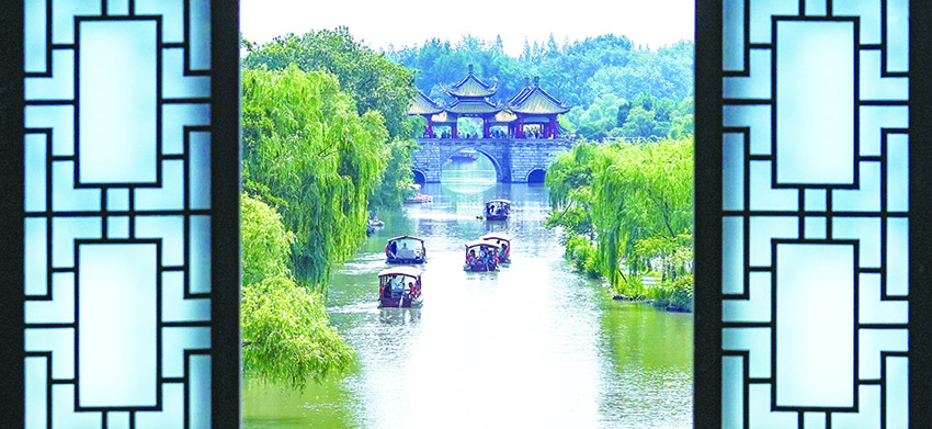 一水运河 一城扬州