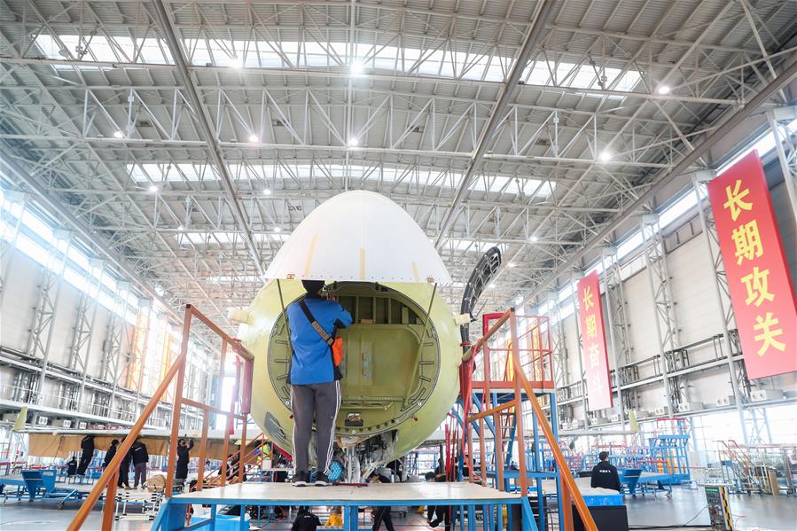 当日,记者探访了中国商飞上海飞机制造有限公司.