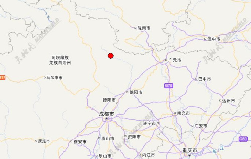 四川阿坝州松潘县发生3.2级地震-新华网