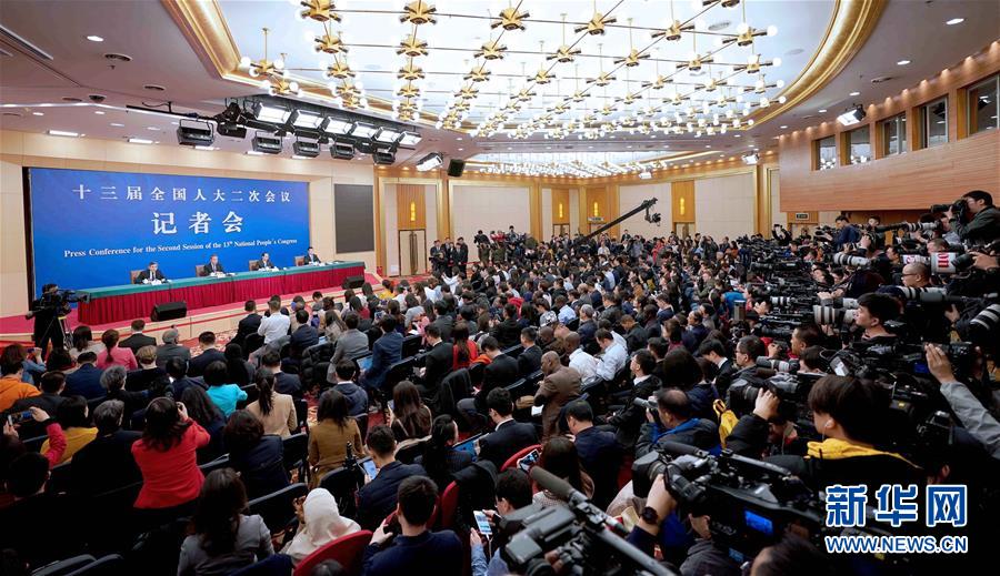 （两会·XHDW）（6）国务委员兼外交部长王毅就中国外交政策和对外关系回答中外记者提问