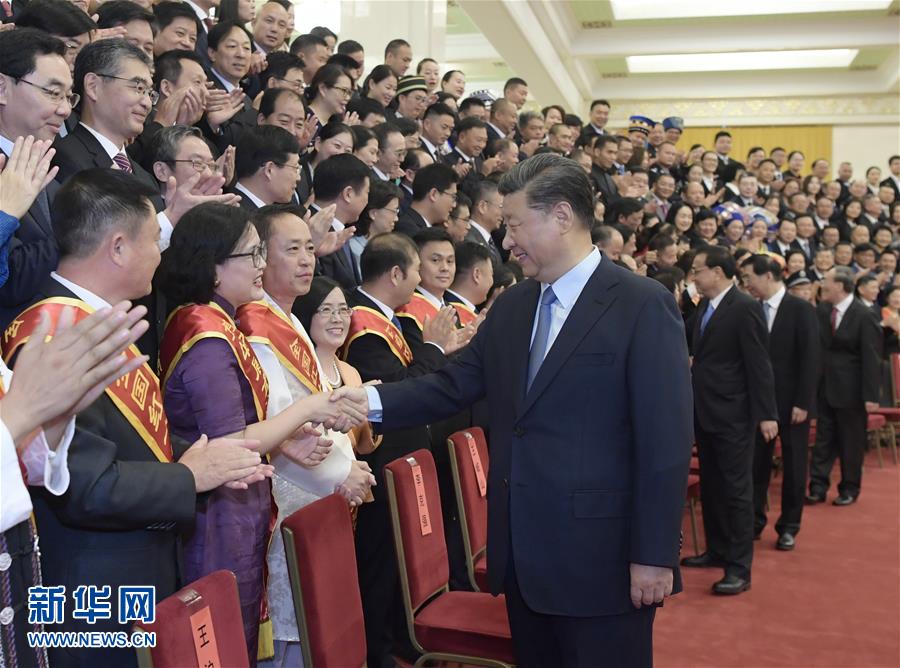 （时政）（2）习近平会见中国红十字会第十一次全国会员代表大会代表