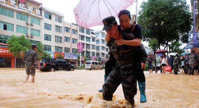 南方大部强降雨继续