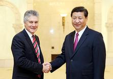 习近平会见澳大利亚国防部长