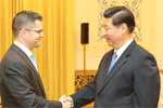 习近平会见第67届联合国大会候任主席、塞尔维亚外长耶雷米奇