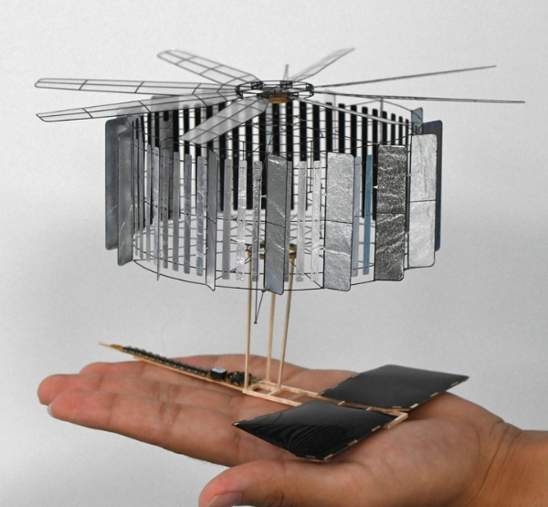 我国科研团队研发出太阳能动力微型无人机
