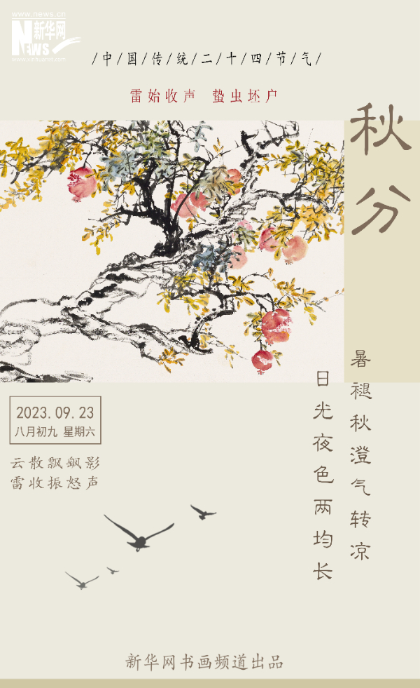 中国传统二十四节气——秋分-新华网