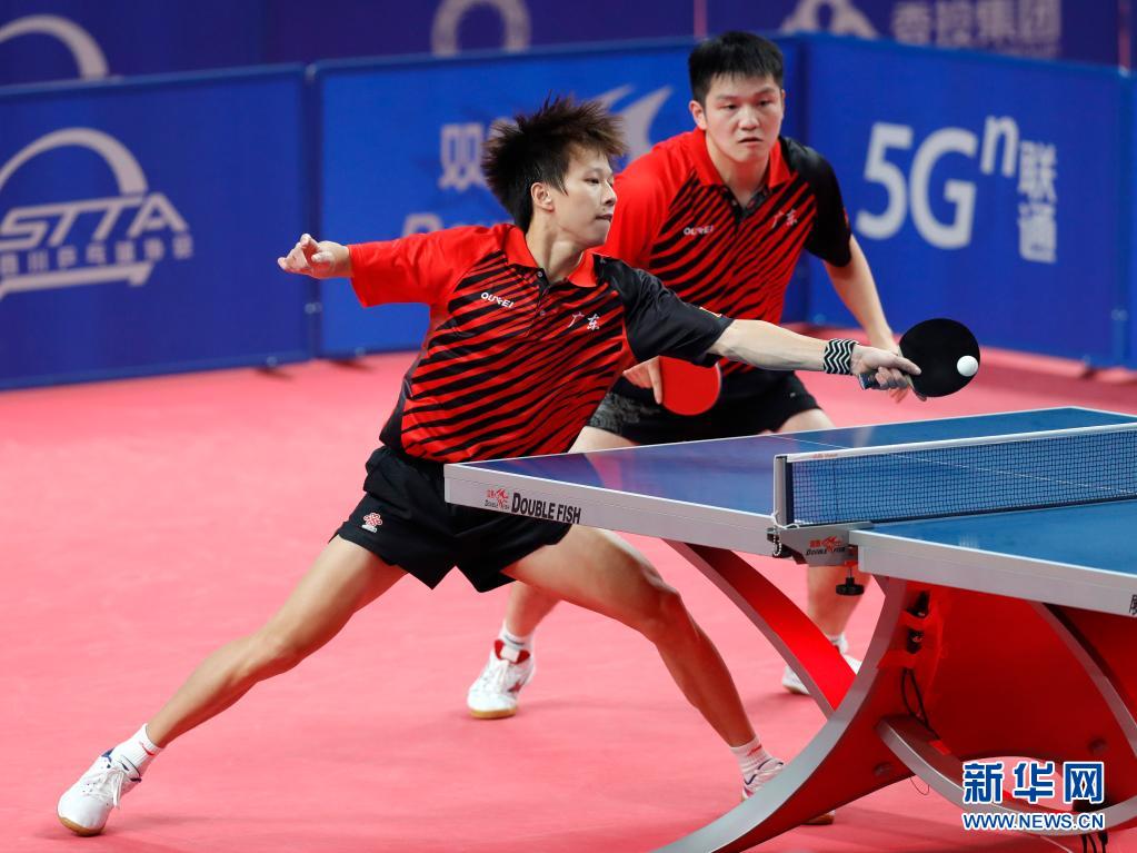 乒乓球全运会资格赛樊振东林高远晋级