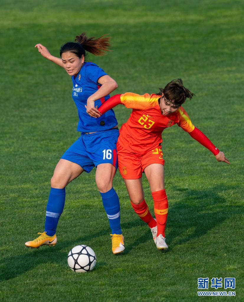 全国女子足球锦标赛上海农商银行胜u20国家女足