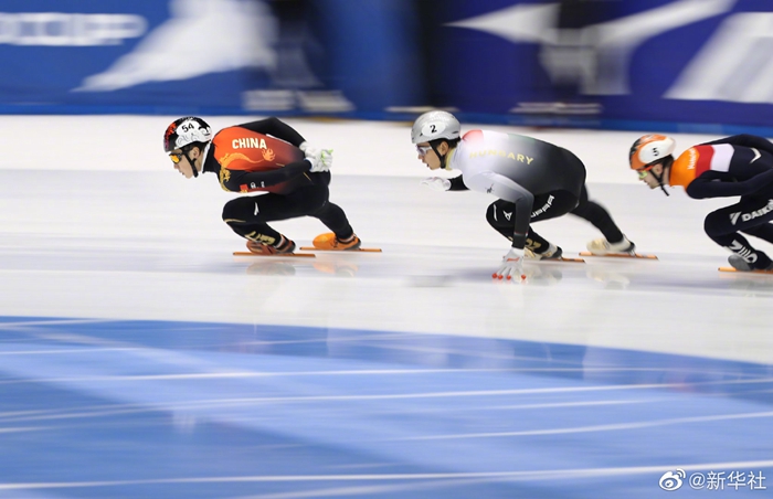 任子威获短道速滑世界杯名古屋站男子1000米冠军