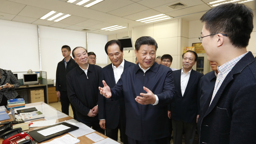 新华社记者向总书记报告基层采访心得