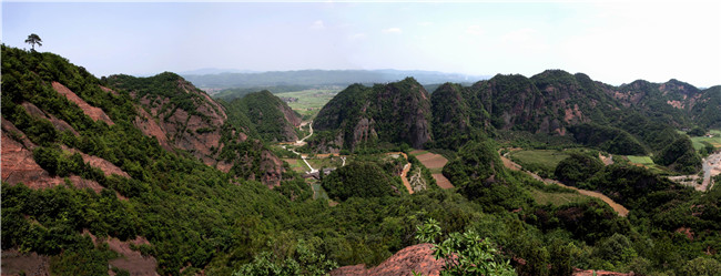 鹿苑寺村丹霞地貌3