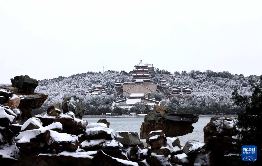 颐和园雪景2