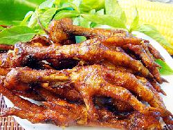 盐酥炸鸡脚