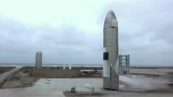 SpaceX星艦原型機測試成功著陸