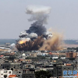 [新华简讯]以军轰炸加沙地带哈马斯军事目标