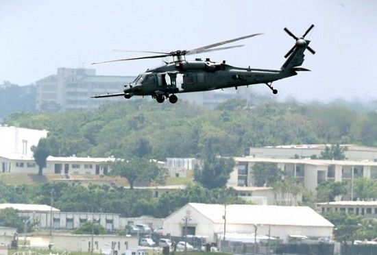 案件发生在日本冲绳美军嘉手纳空军基地(资料图)