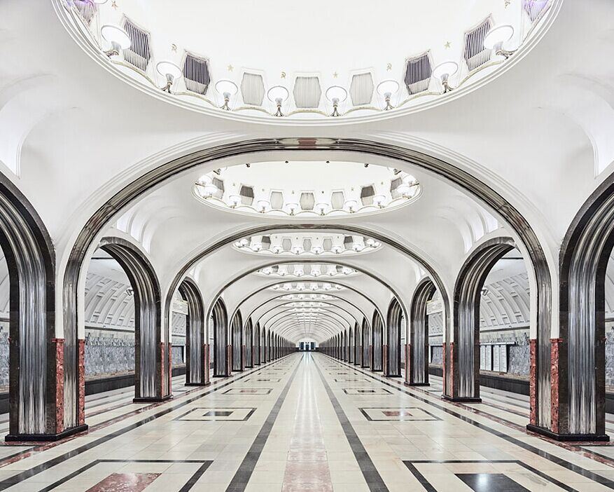 探访莫斯科地铁:地下的艺术殿堂(高清组图)
