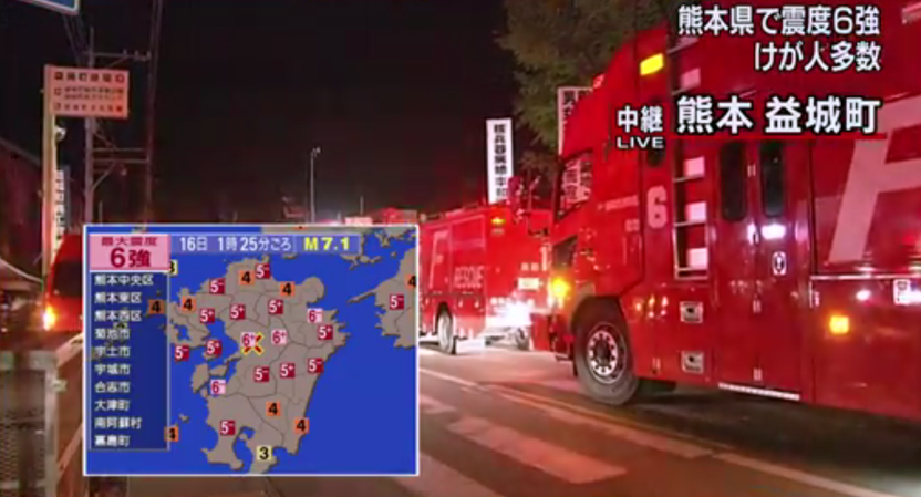直擊日本九州7.4級地震現場：地面現大裂縫