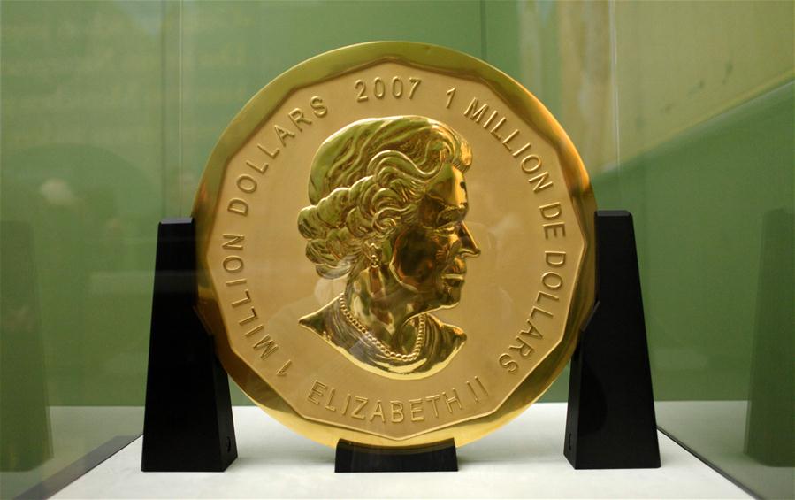 （外代一線）德國博物館一枚重100公斤的金幣被盜