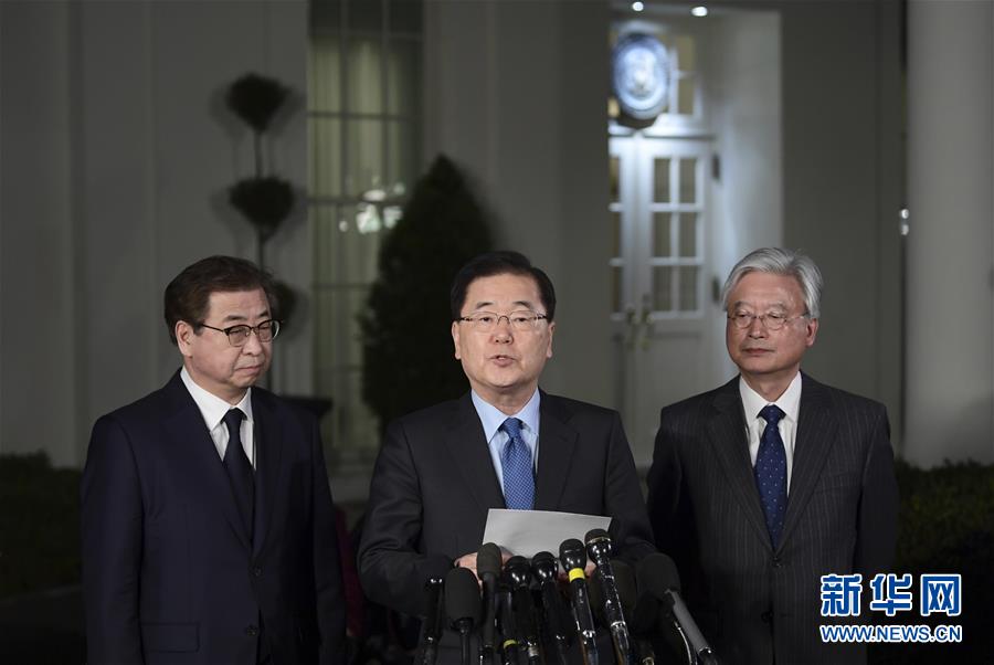 （国际）韩国官员说特朗普同意在5月之前与金正恩会面