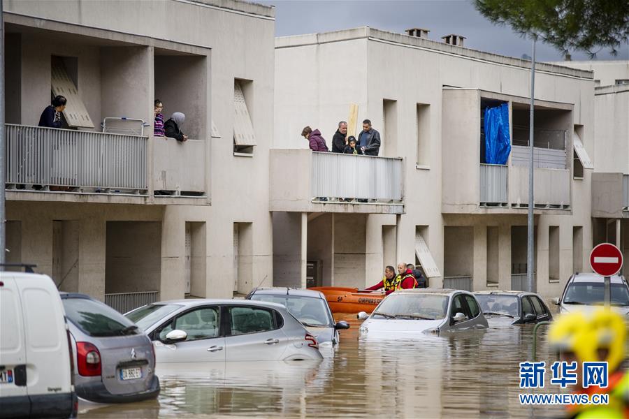 （国际）（2）法国南部暴雨造成至少13人死亡