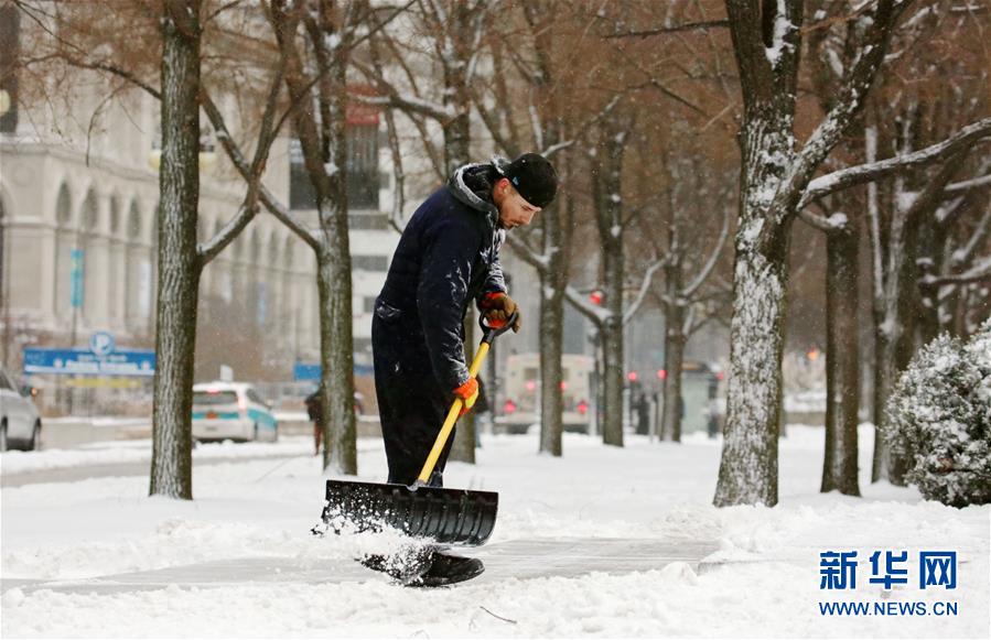 （国际）（3）暴风雪袭击美国芝加哥地区