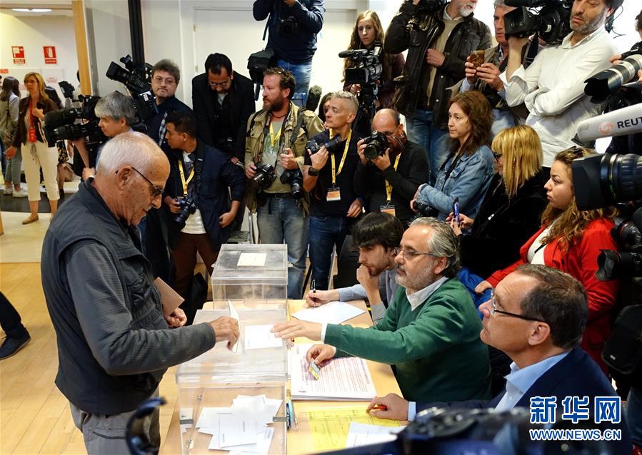（国际）（6）西班牙议会选举开始投票