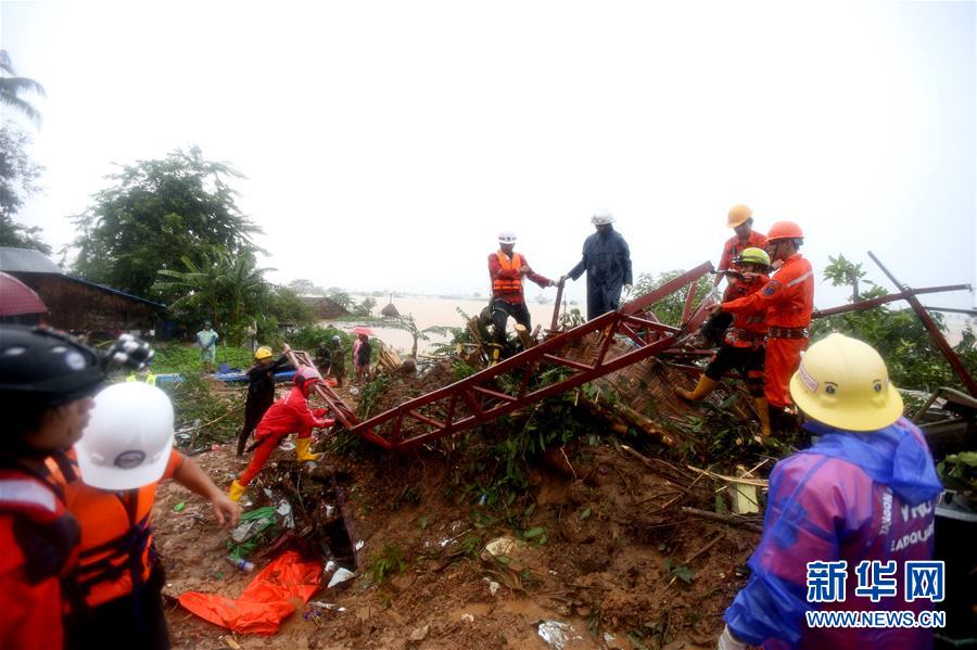 （国际）（2）缅甸孟邦山体滑死亡人数上升至29人