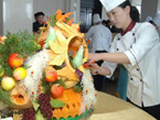 朝鲜举行太阳节料理节